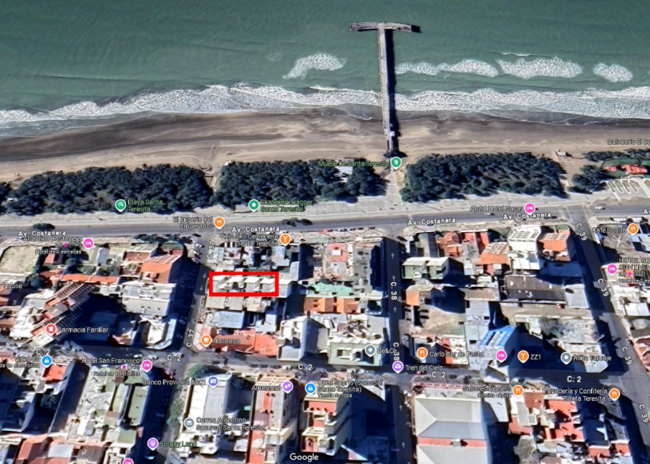 VENTA EN SANTA TERESITA, DEPARTAMENTO 2 AMBIENTES CERCA DEL MAR