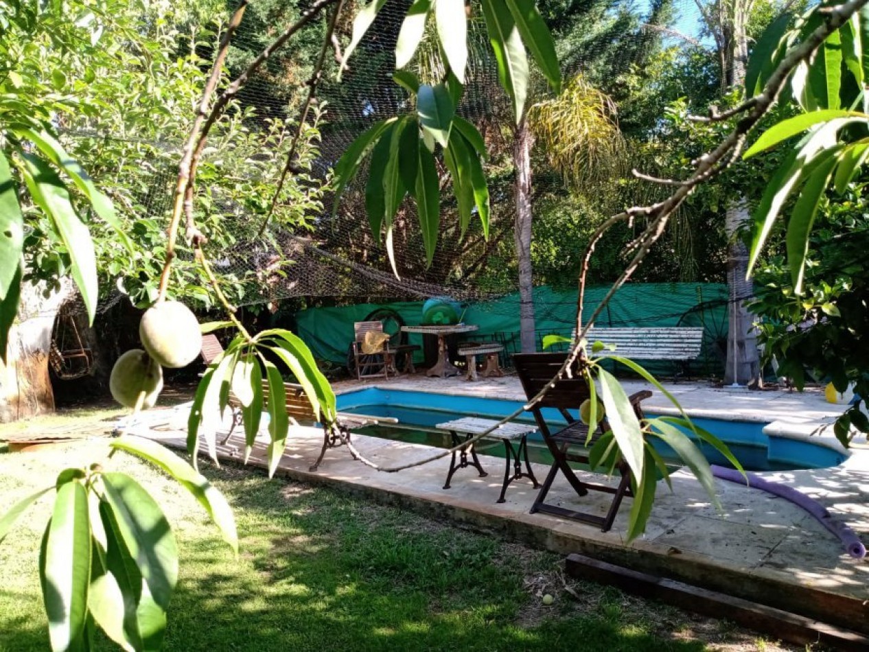 VENTA SANTA TERESITA, CHALET + CABAÑAS C/ PARQUE Y PISCINA, IDEAL VIV. / RENTA / HOTEL / GASTRONOMIA