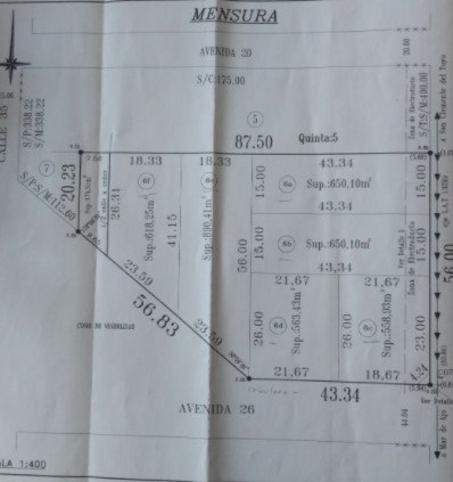 Vendo Lotes Sobre Ruta 11 Y acceso Las Toninas. Ideal Desarrollo Comercial/vivienda