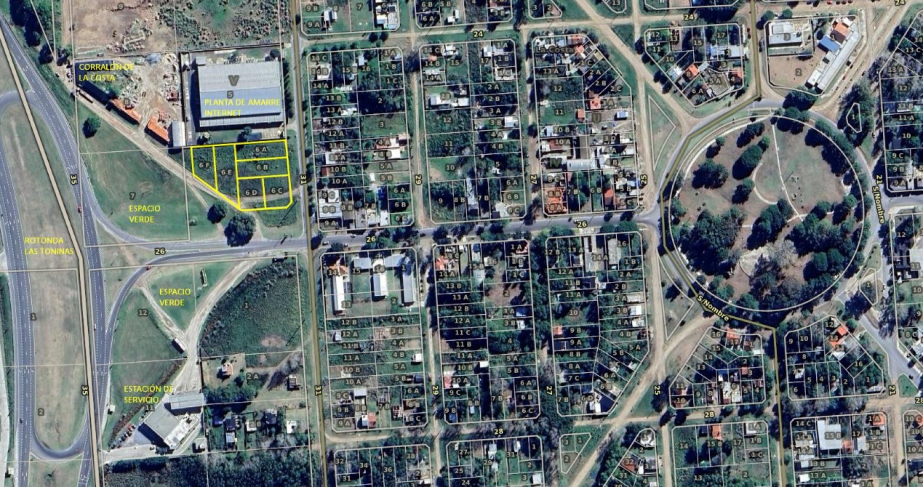 Vendo Lotes Sobre Ruta 11 Y acceso Las Toninas. Ideal Desarrollo Comercial/vivienda