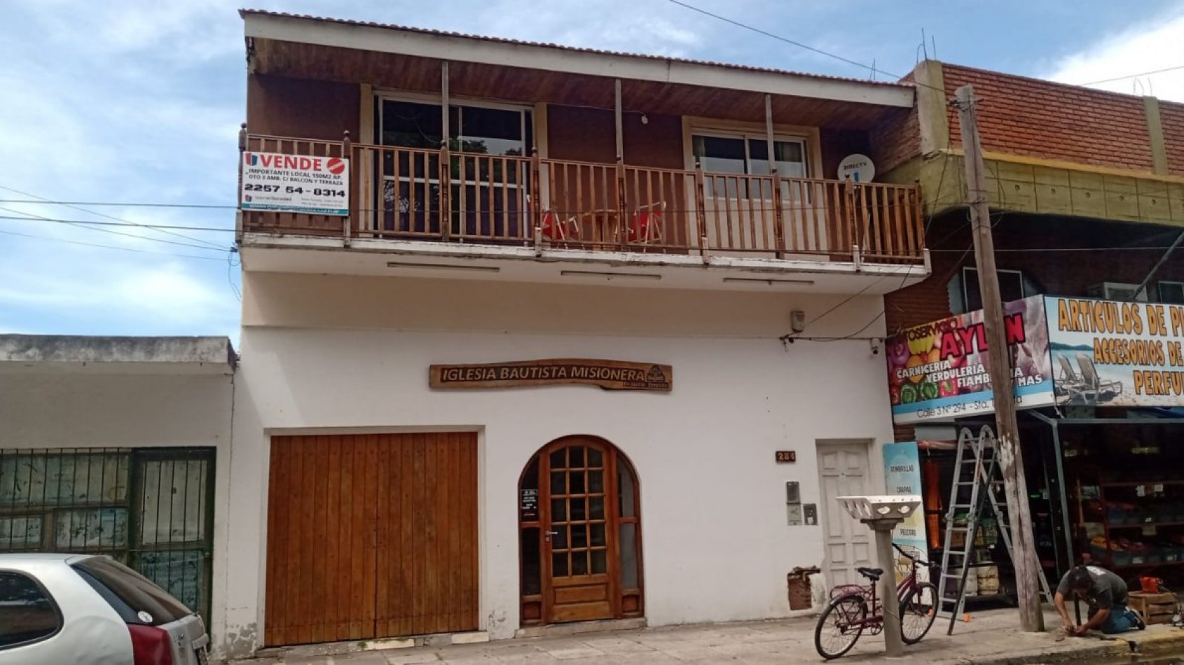 LOCAL 200M2 + DEPTO 4 AMBIENTES CON BALCON Y TERRAZA