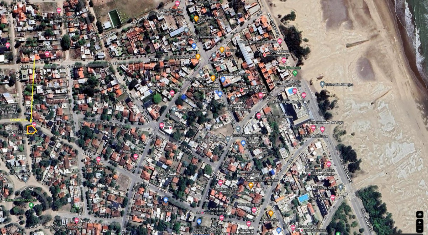 En Venta VENDE EN LA COSTA COMPLEJO TURISTICO. OPORTUNIDAD DE INVERSION