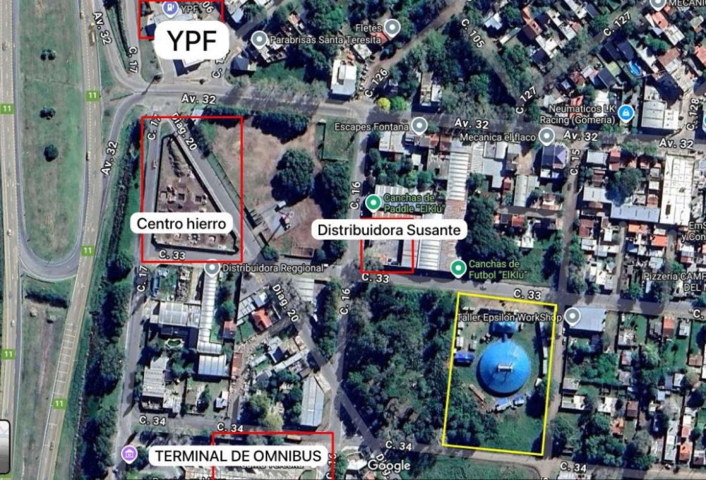 VENTA IMPORTANTE FRACCION ZONA URBANIZADA. APTO DESARROLLO INMOBILIARIO COMERCIAL Y LOGISTICA