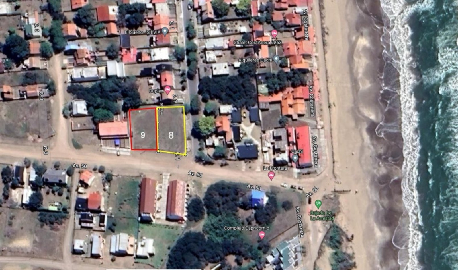 IDEAL INVERSION A METROS DEL MAR, FRACCION 1500M2 APROX.