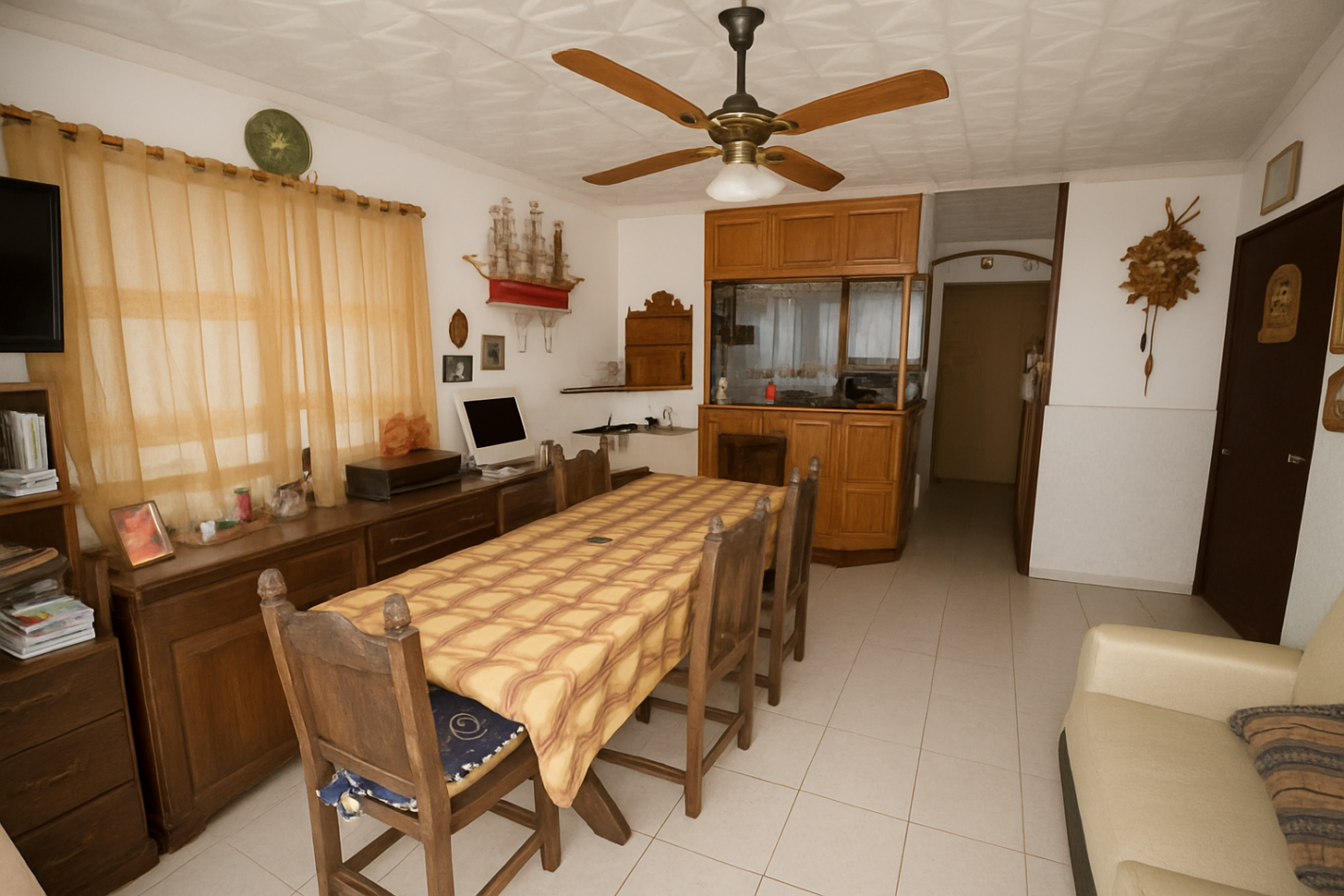 VENDO CASA EN LA COSTA, 3 AMBIENTES CON GAS NATURAL, OPORTUNIDAD