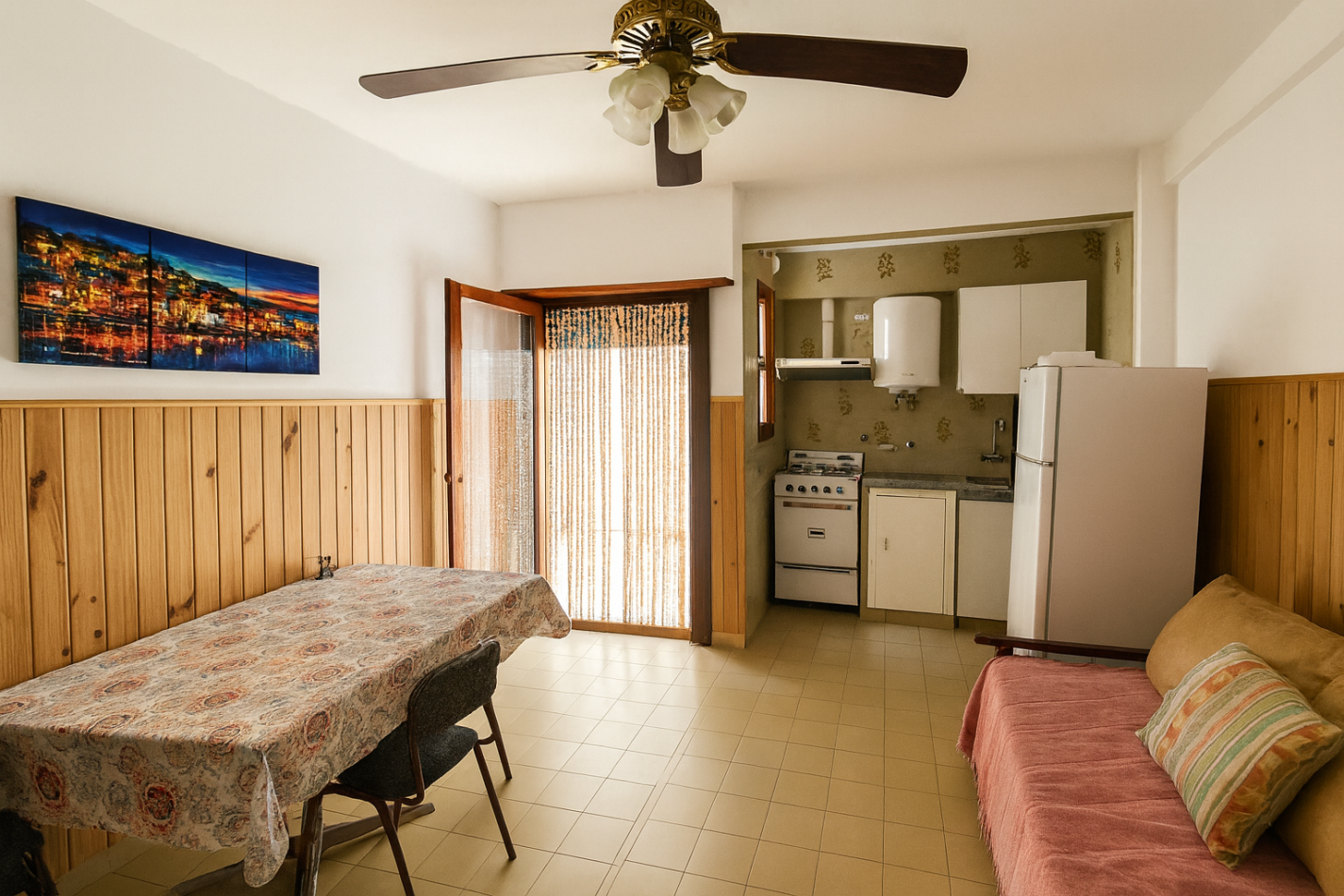 DEPARTAMENTO A METROS DEL MAR 2 AMBIENTES EN PLANTA BAJA