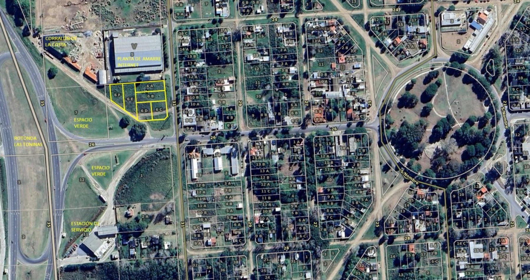 FRACCION 4000mts ACCESO LAS TONINAS