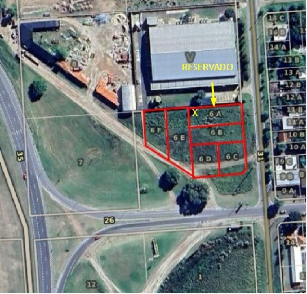 Vendo Lotes Sobre Ruta 11 Y acceso Las Toninas. Ideal Desarrollo Comercial/vivienda