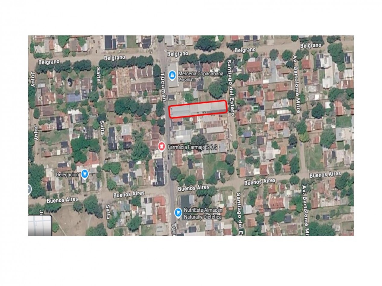 LOCAL CON VIVIENDA Y DEPOSITO