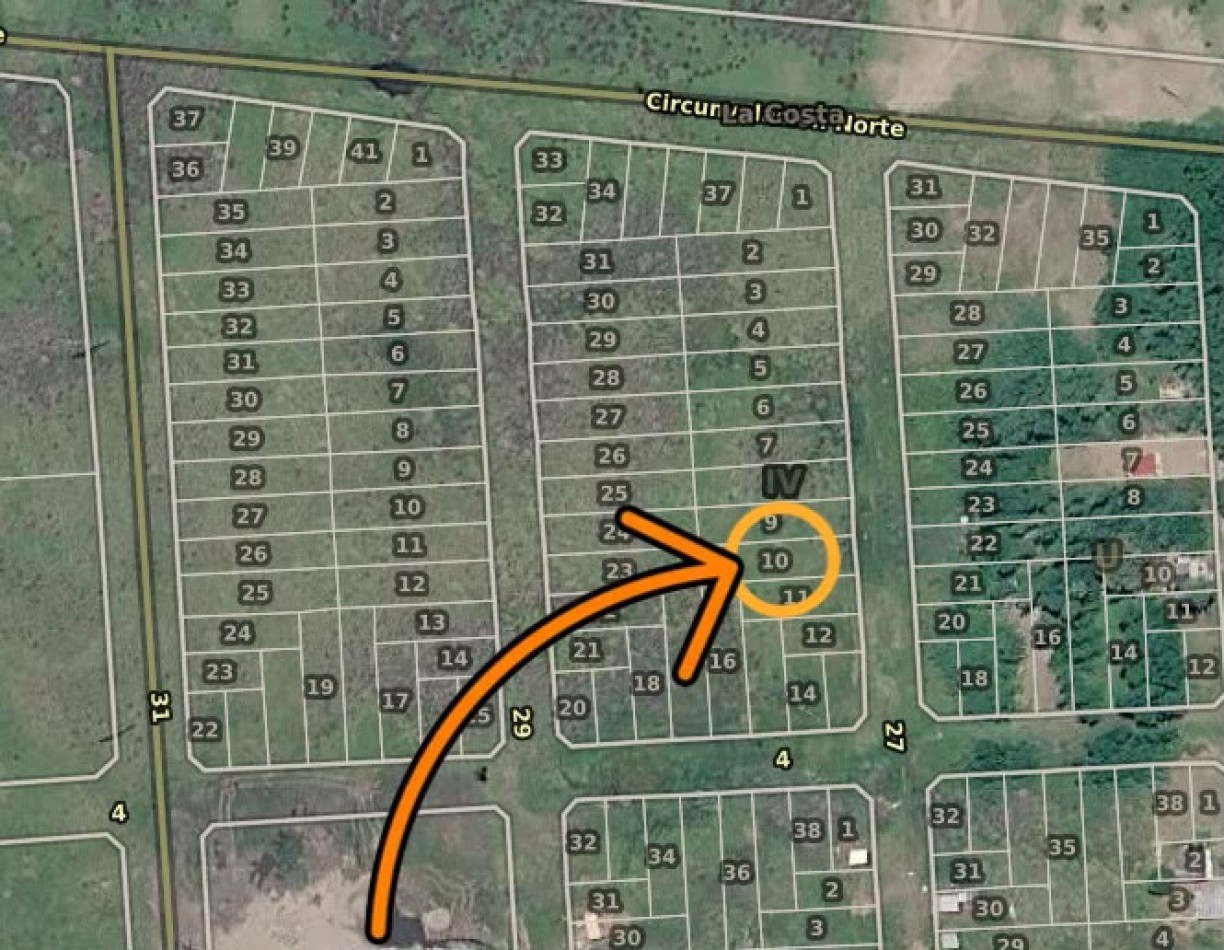 VENTA LOTE 10X40 EN LAS TONINAS, OPORTUNIDAD 
