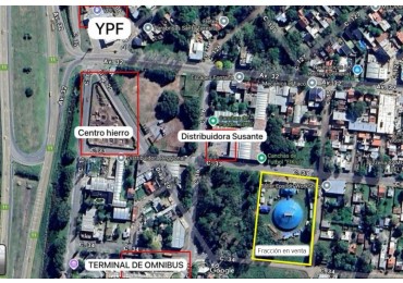 VENTA IMPORTANTE FRACCION ZONA URBANIZADA. IDEAL DESARROLLO INMOBILIARIO/COMERCIAL /LOGISTICA / SUPERMERCADO, ALTA RENTA